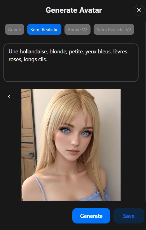 avatar style semi realistic