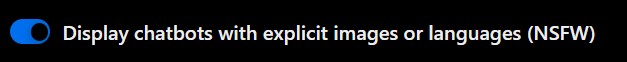 spicychat activer affichage nsfw