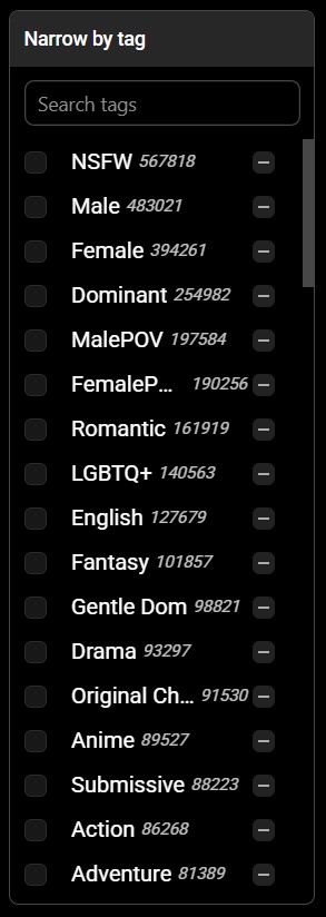 tags spicychat